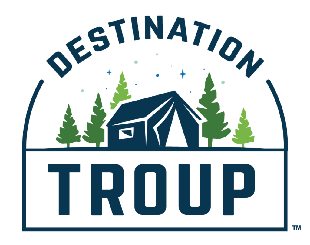 Destination Troup : Troup County Tourism Logo
