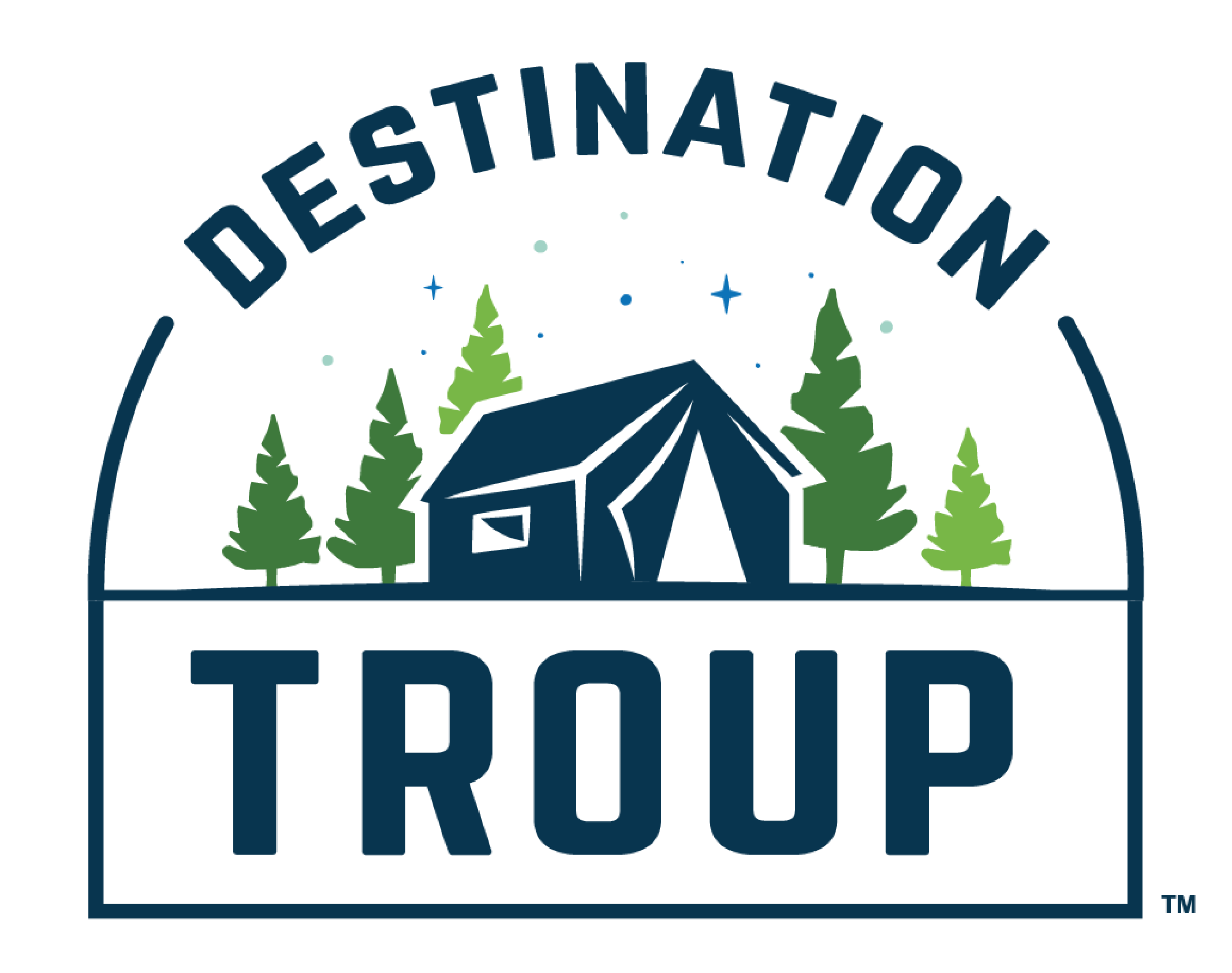 Destination Troup : Troup County Tourism Logo